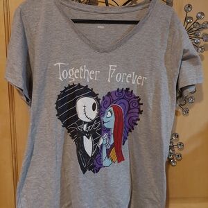 Disney Gray Logo Tee